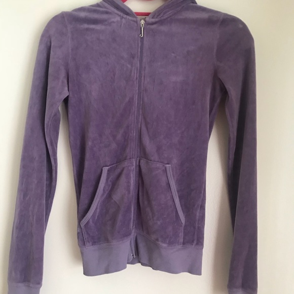 light purple velour tracksuit